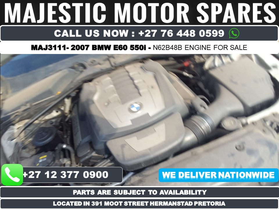 2007 BMW E60 550i used engine for sale - Private Seller 2007 BMW E60 550i used engine for sale - Private Seller
