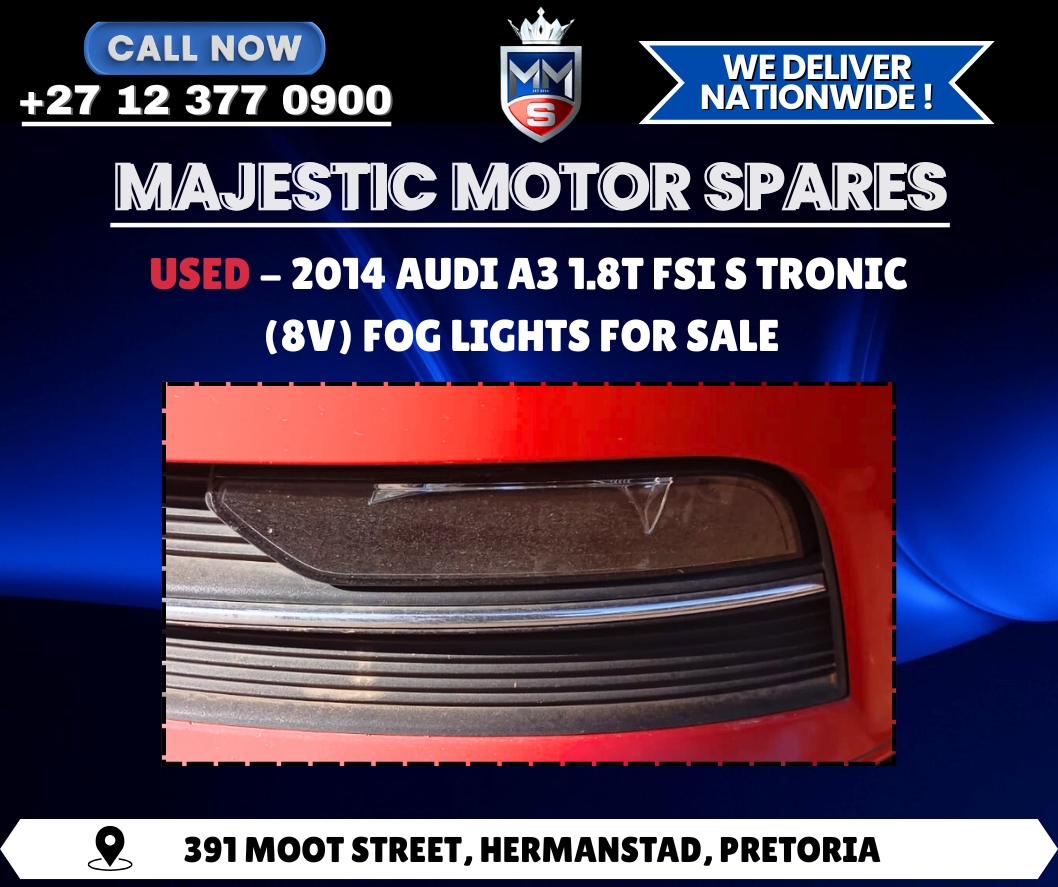 For Sale: Used Fog Lights – 2014 Audi A3 1.8T FSI S Tronic 8V - Private Seller For Sale: Used Fog Lights – 2014 Audi A3 1.8T FSI S Tronic 8V - Private Seller