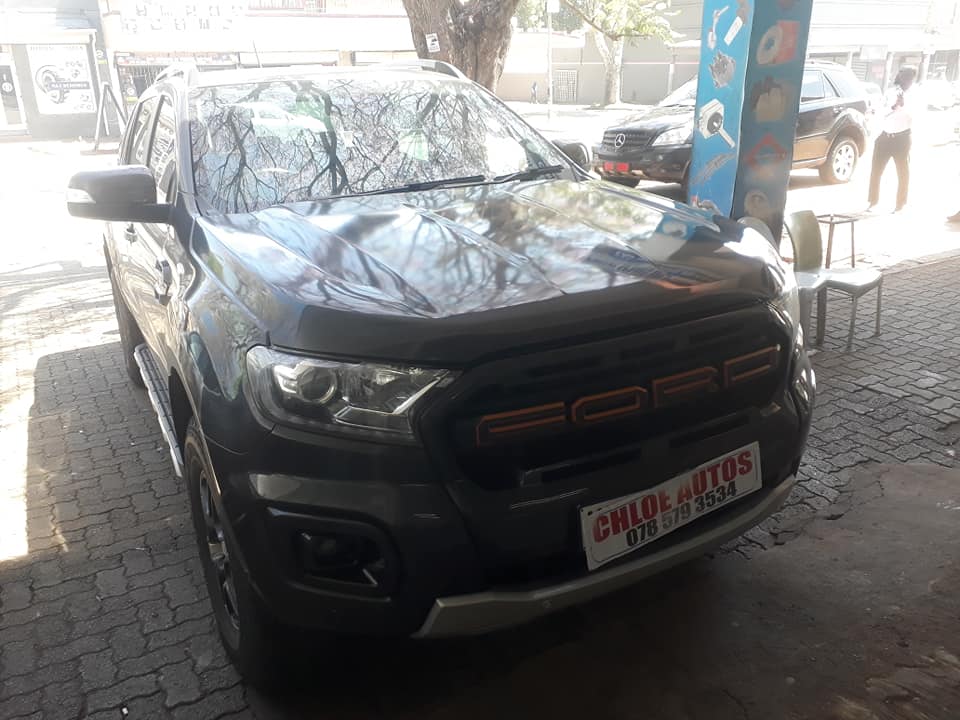 2019 Ford Ranger 2.0BiTurbo Wildtrak Auto Grey color Leather Seat Reverse camera PDC Sensors 520