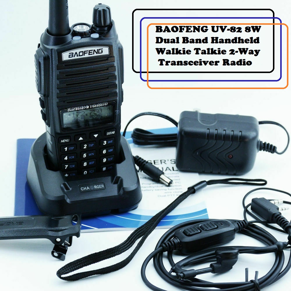Walkie Talkie VHF UHF Dual Band Two Way Radios / Transceivers. Brand New Products Walkie Talkie VHF UHF Dual Band Two Way Radios / Transceivers. Brand New Products