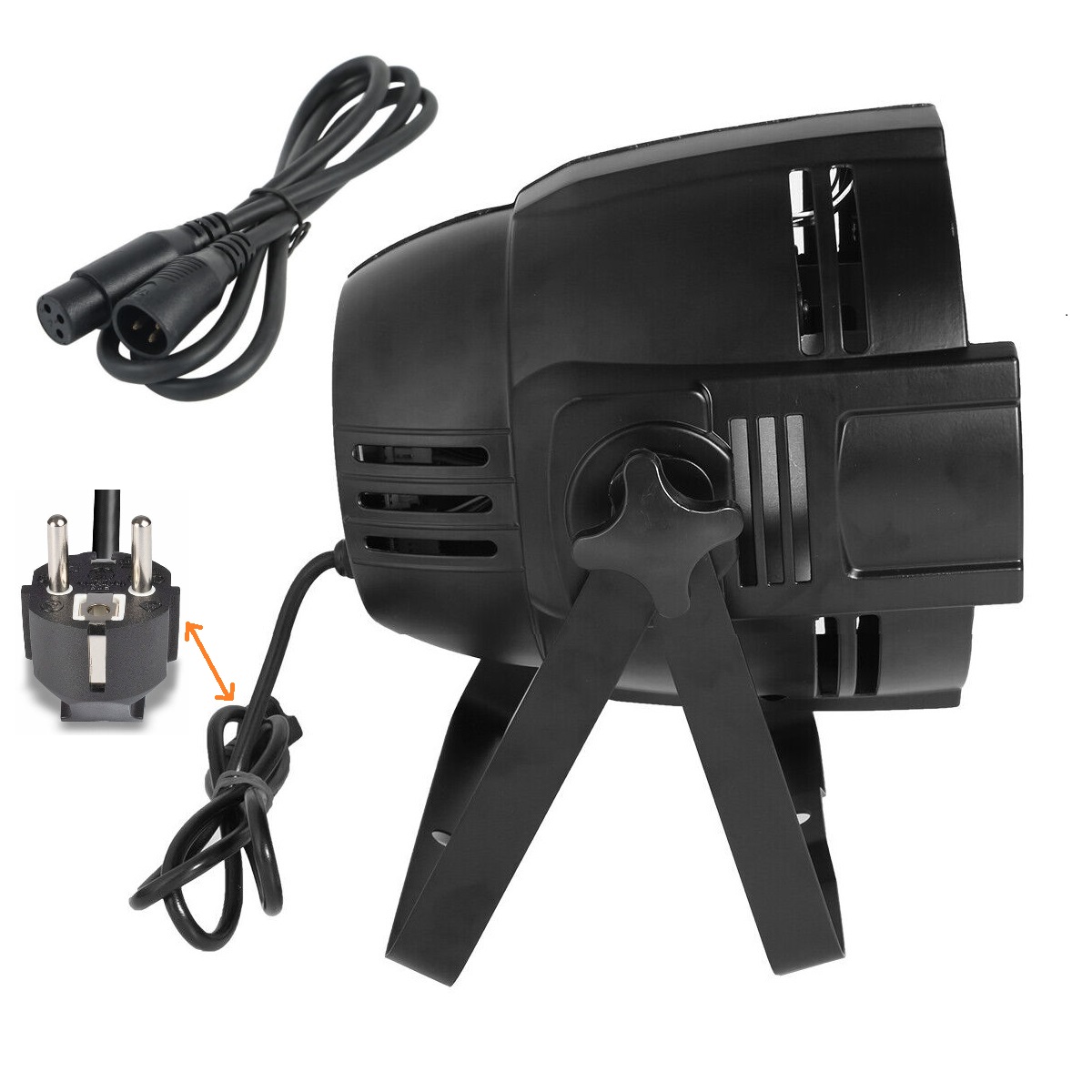 Professional Disco Stage DJ Party Wash LED Light DMX512 PARCAN RGBWA. Brand NEW