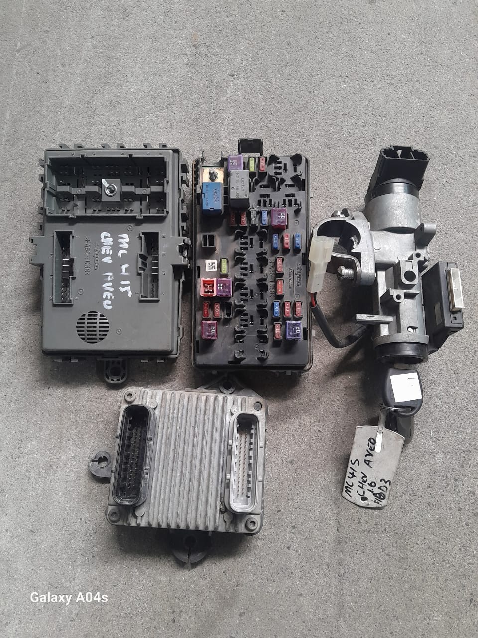 New CHEVROLET AVEO 1.6 F16D3 COMPLETE MANUAL LOCKSET FOR SALE for