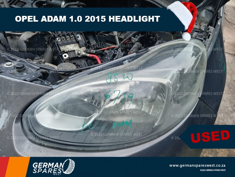Opel Adam 1.0 2015 USED Headlight for sale - Private Seller Opel Adam 1.0 2015 USED Headlight for sale - Private Seller