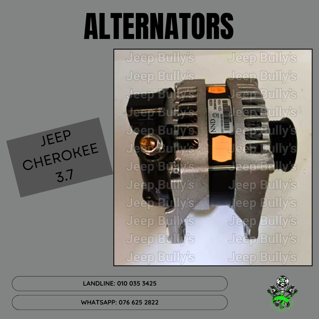 JEEP CHEROKEE 3.7 ALTERNATORS NEW/USED FOR SALE - Private Seller JEEP CHEROKEE 3.7 ALTERNATORS NEW/USED FOR SALE - Private Seller