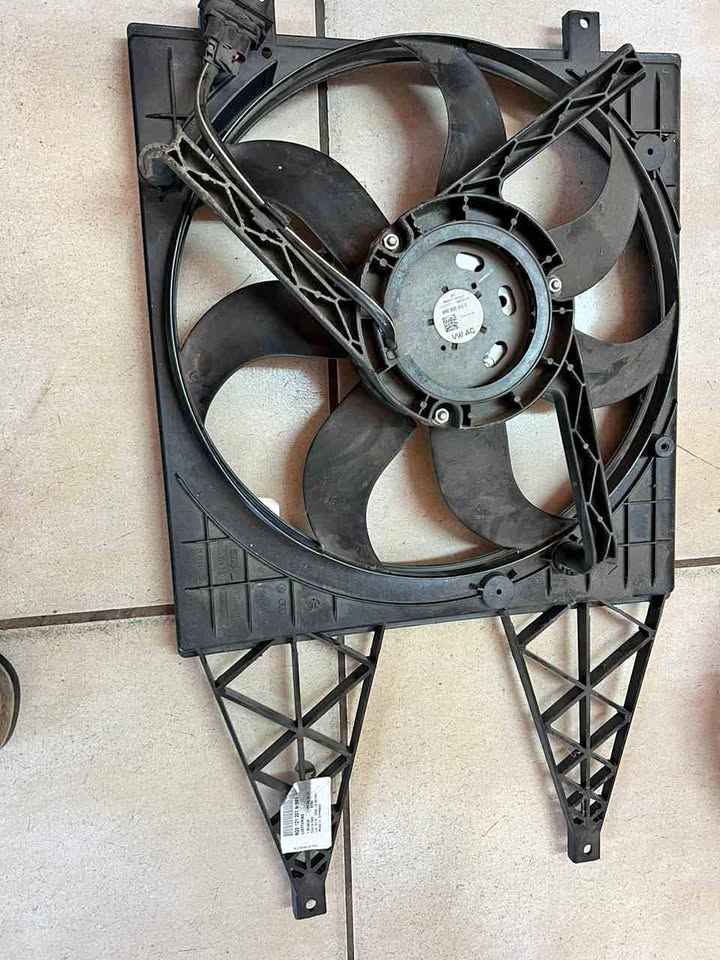Vw polo Vivo radiator fan Available Call or whatsapp  Jimmy @ Circle 7 used parts