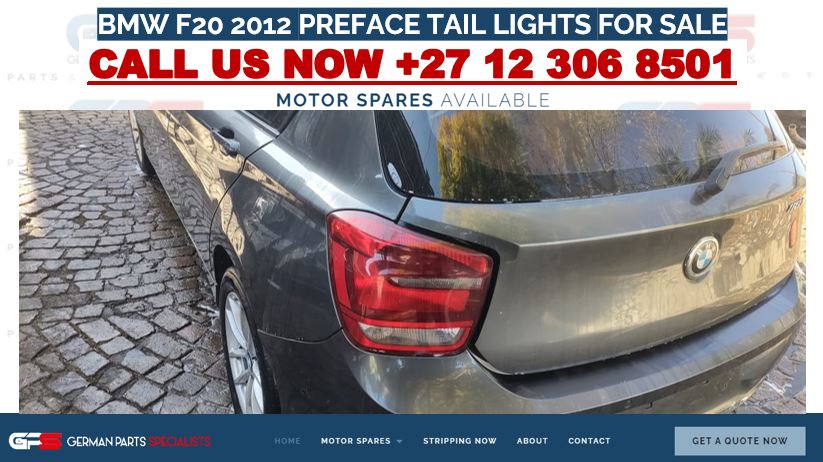 BMW F20 2012 PREFACE TAIL LIGHTS FOR SALE - Private Seller BMW F20 2012 PREFACE TAIL LIGHTS FOR SALE - Private Seller