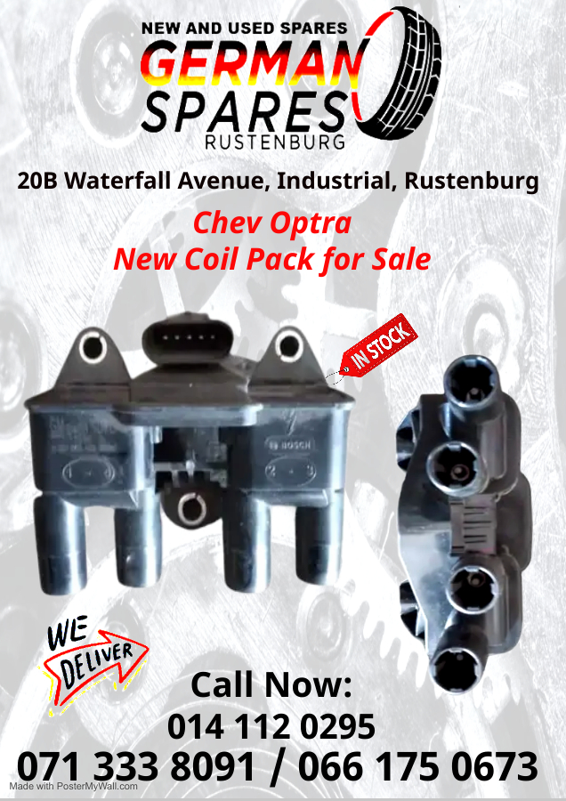 Chev Optra New Coil Pack for Sale - Private Seller Chev Optra New Coil Pack for Sale - Private Seller