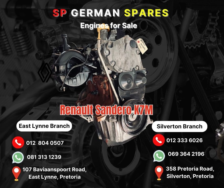 Renault Sandero K7M Engine for Sale - Private Seller Renault Sandero K7M Engine for Sale - Private Seller
