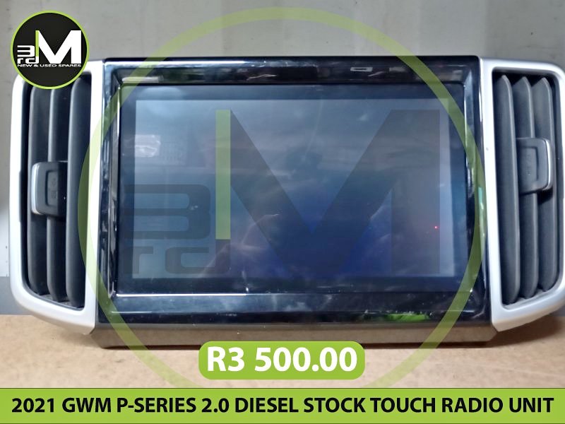 2021 GWM P SERIES 2.0 DIESEL STOCK TOUCH RADIO UNIT MV0744 - Private Seller 2021 GWM P SERIES 2.0 DIESEL STOCK TOUCH RADIO UNIT MV0744 - Private Seller