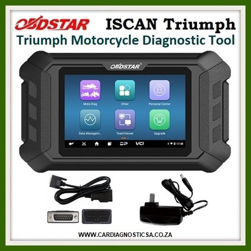 OBDSTAR ISCAN TRIUMPH MOTORCYCLE DIAGNOSTIC TOOL - Private Seller
