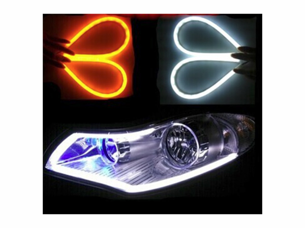 600mm Flexible DRL Light stripe with indicator (pair)