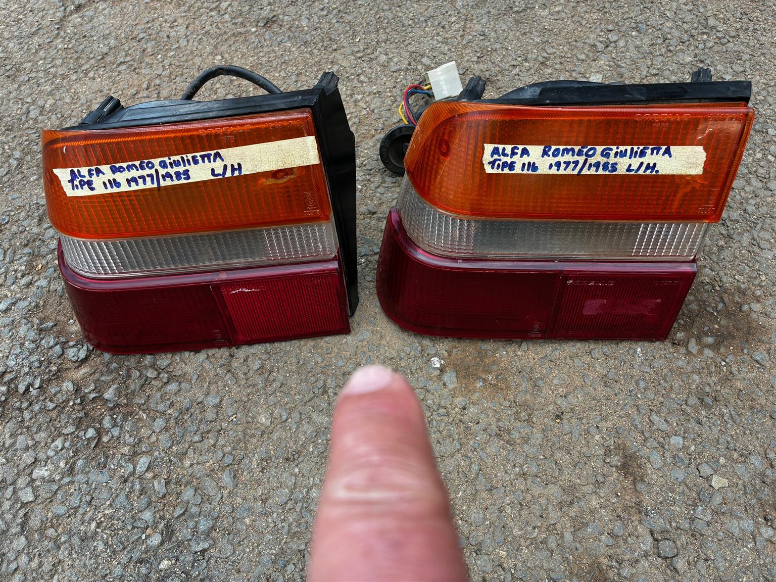Alfa Romeo Giulietta Tail Lights - Private Seller Alfa Romeo Giulietta Tail Lights - Private Seller