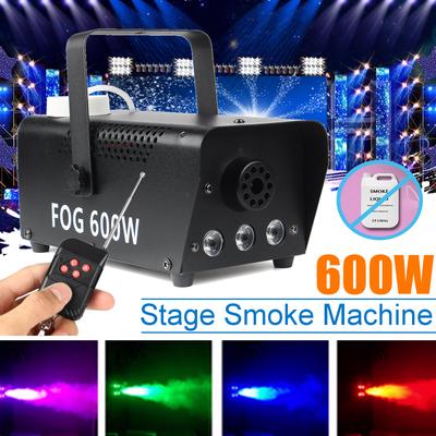 RGB LED Smoke, Fog Machine Disco, Party, Club Heavy Duty, Compact, High Capacity