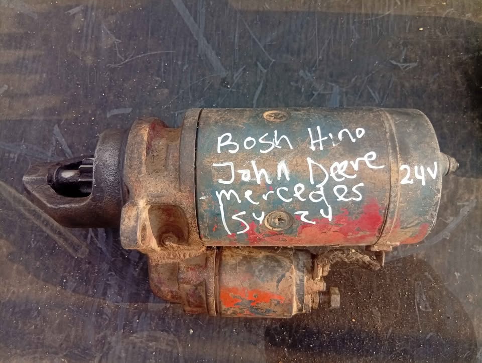 starter Bosch 24V for Mercedes truck 0001368307 John Deere Hino  original starter - Private Seller