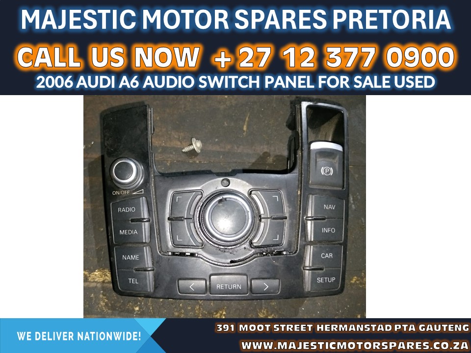 Audi A6 audio switch for sale used - Private Seller Audi A6 audio switch for sale used - Private Seller