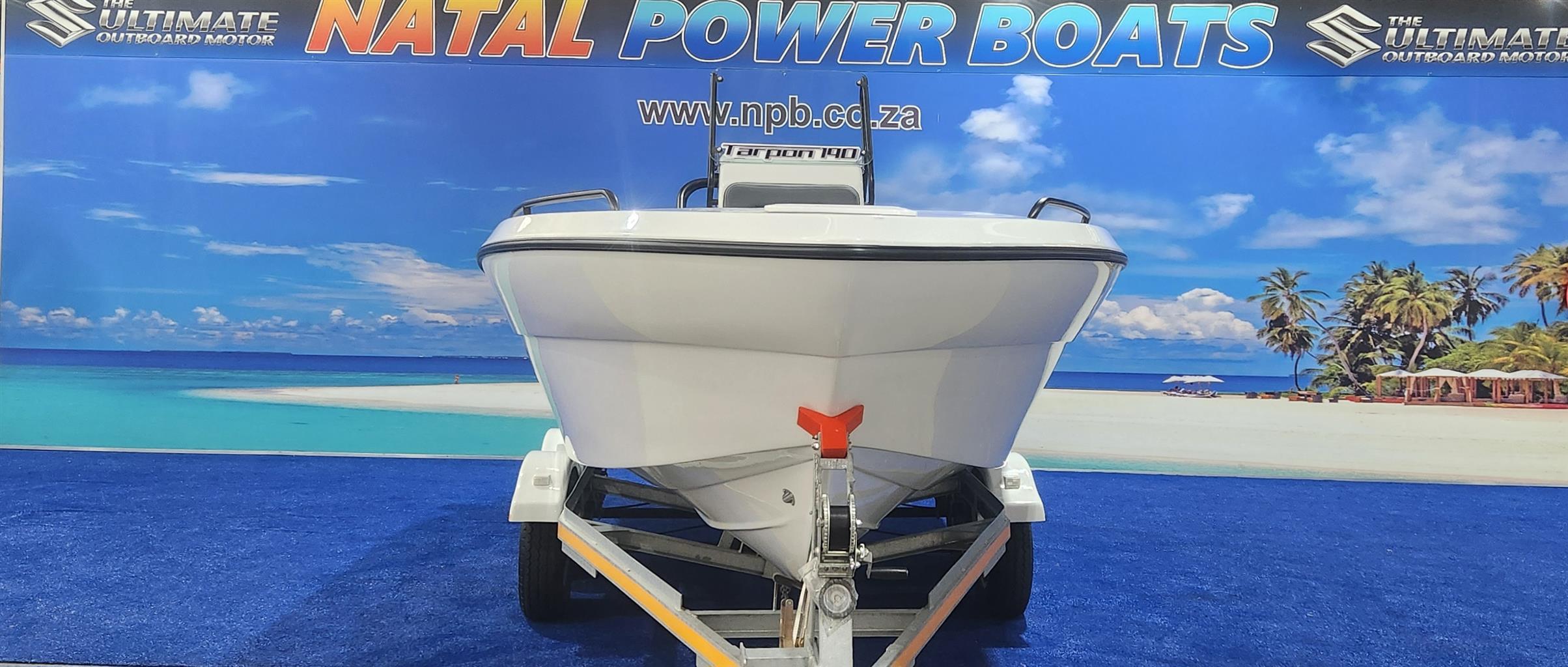 TARPON 190 ON TRAILER 2 X 100 HP SUZUKI 4 STROKES