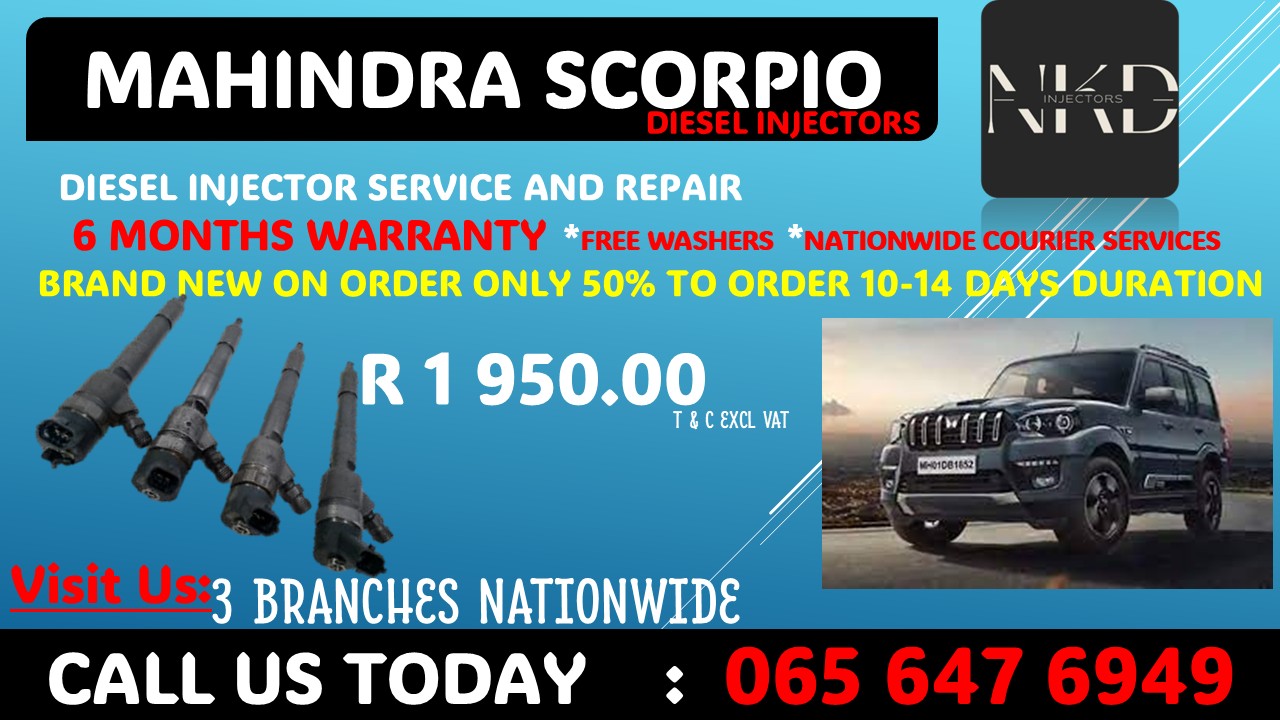 MAHINDRA SCORPIO DIESEL INJECTORS - Private Seller MAHINDRA SCORPIO DIESEL INJECTORS - Private Seller