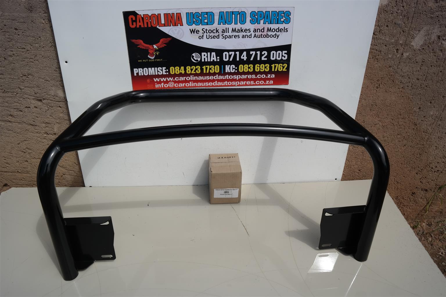 Nissan NP200 nudge bar with moulding bars - Private Seller Nissan NP200 nudge bar with moulding bars - Private Seller