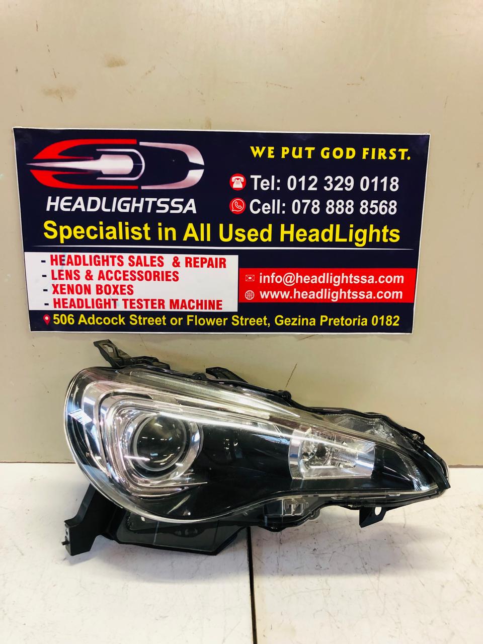 Toyota 86/GT86 and Subaru BRZ right side headlight - Private Seller Toyota 86/GT86 and Subaru BRZ right side headlight - Private Seller