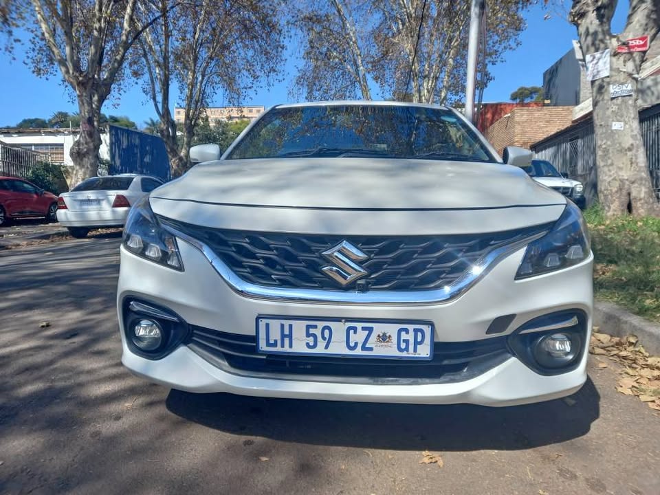 2023 Suzuki Baleno 1.5 Petrol, Automatic, White, 3000kmsService book, Leather seat.