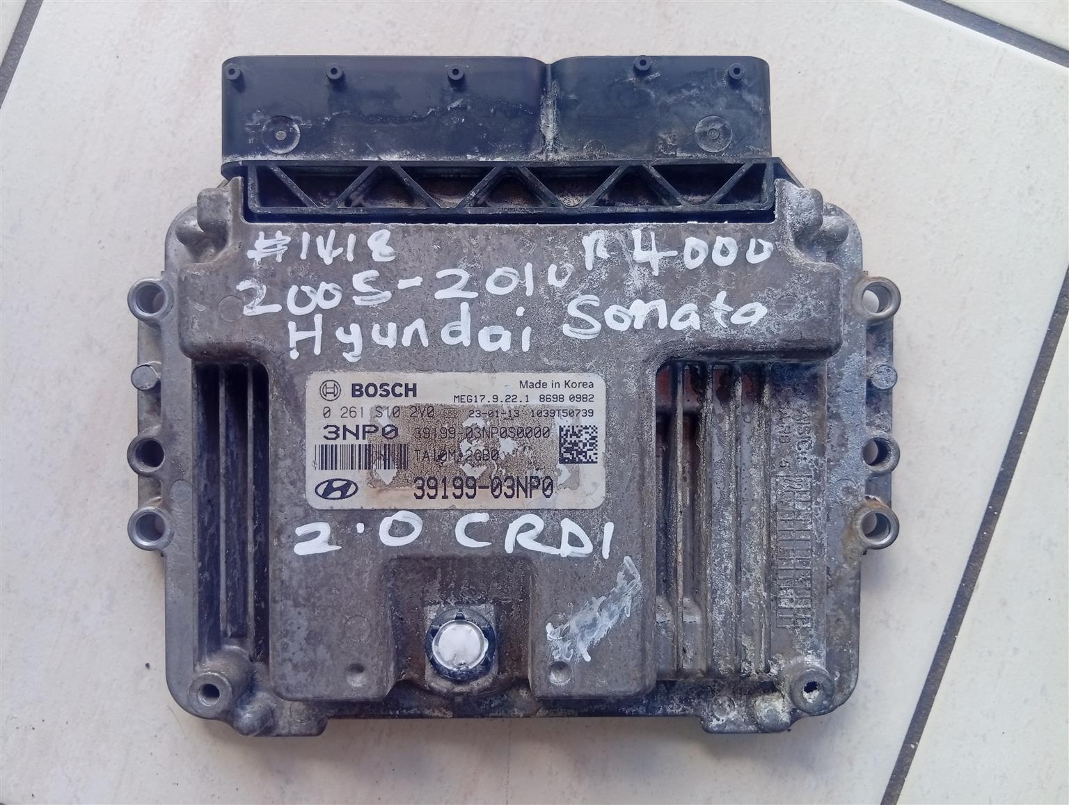 2005-2010 Hyundai sonata 2.0 crdi ECU computer box for sale - Private Seller 2005-2010 Hyundai sonata 2.0 crdi ECU computer box for sale - Private Seller