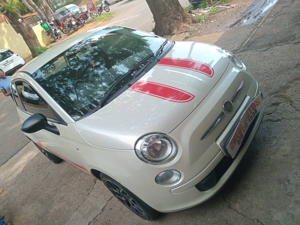 2014 Fiat 500 1.2 White, Manual, Petrol
