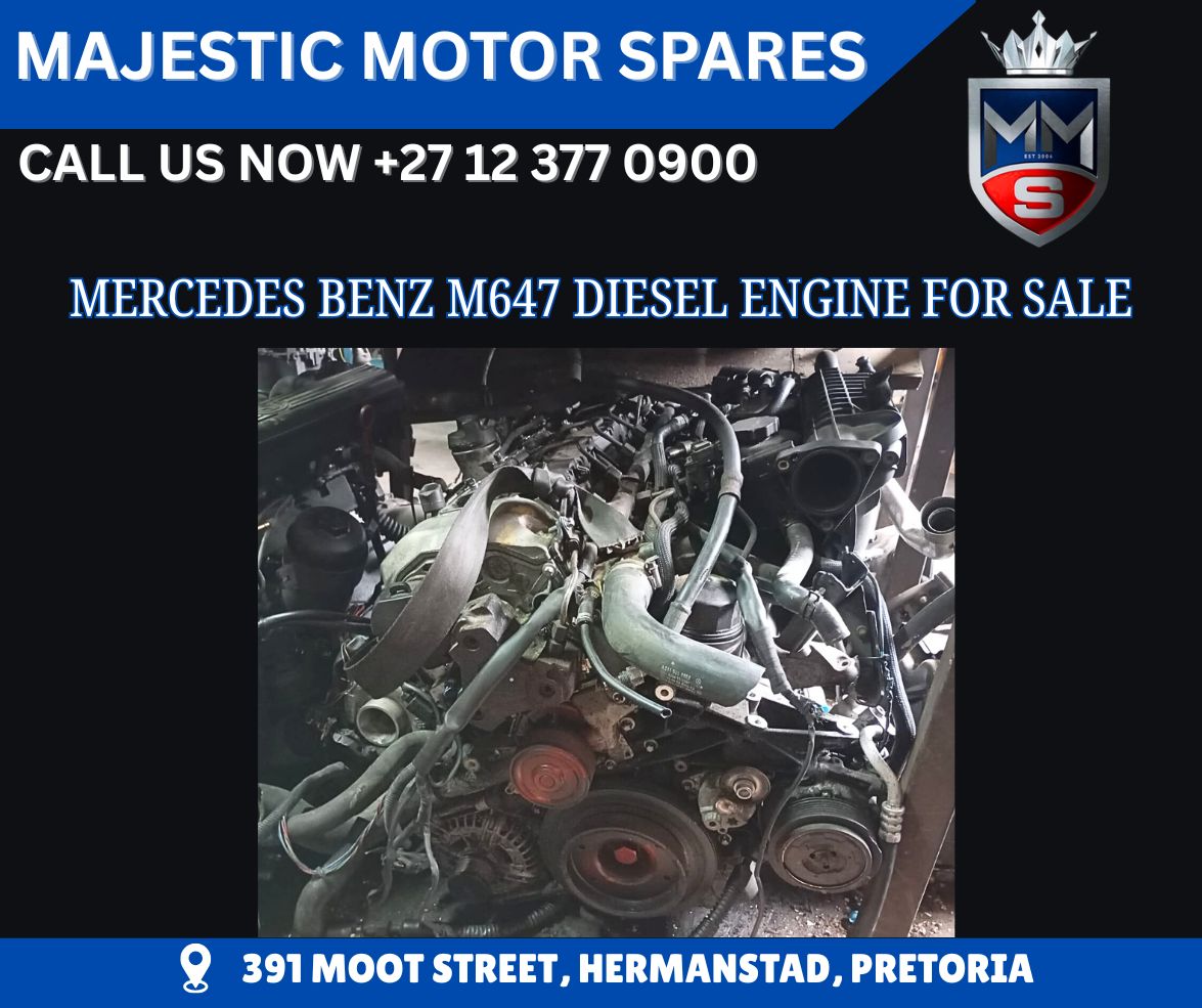For Sale: Mercedes-Benz M647 Diesel Engine – Used - Private Seller For Sale: Mercedes-Benz M647 Diesel Engine – Used - Private Seller