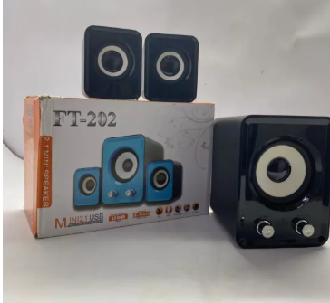 Ft-202 Usb Powered Computer Speakers With Stereo Sound