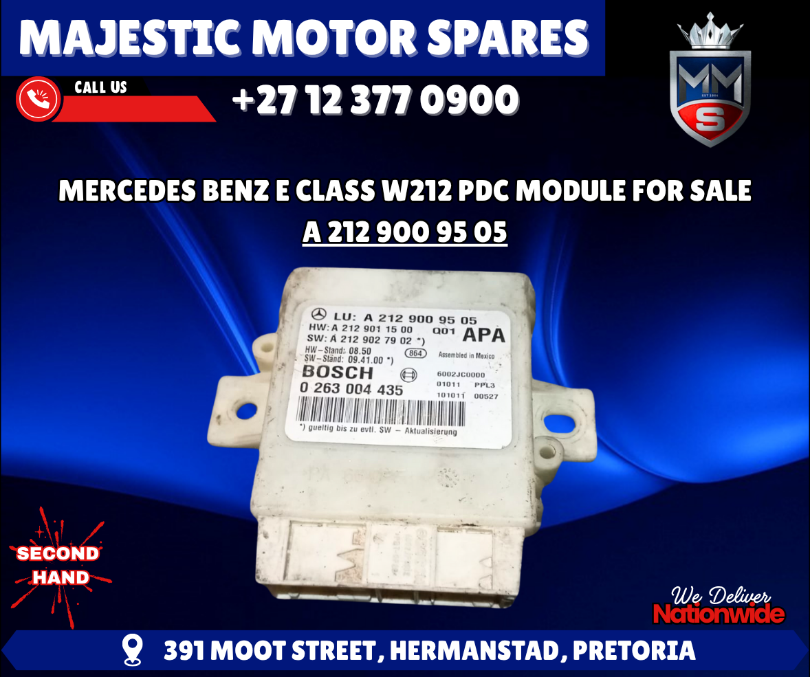 Mercedes E-Class W212 PDC Module – For Sale - Private Seller Mercedes E-Class W212 PDC Module – For Sale - Private Seller