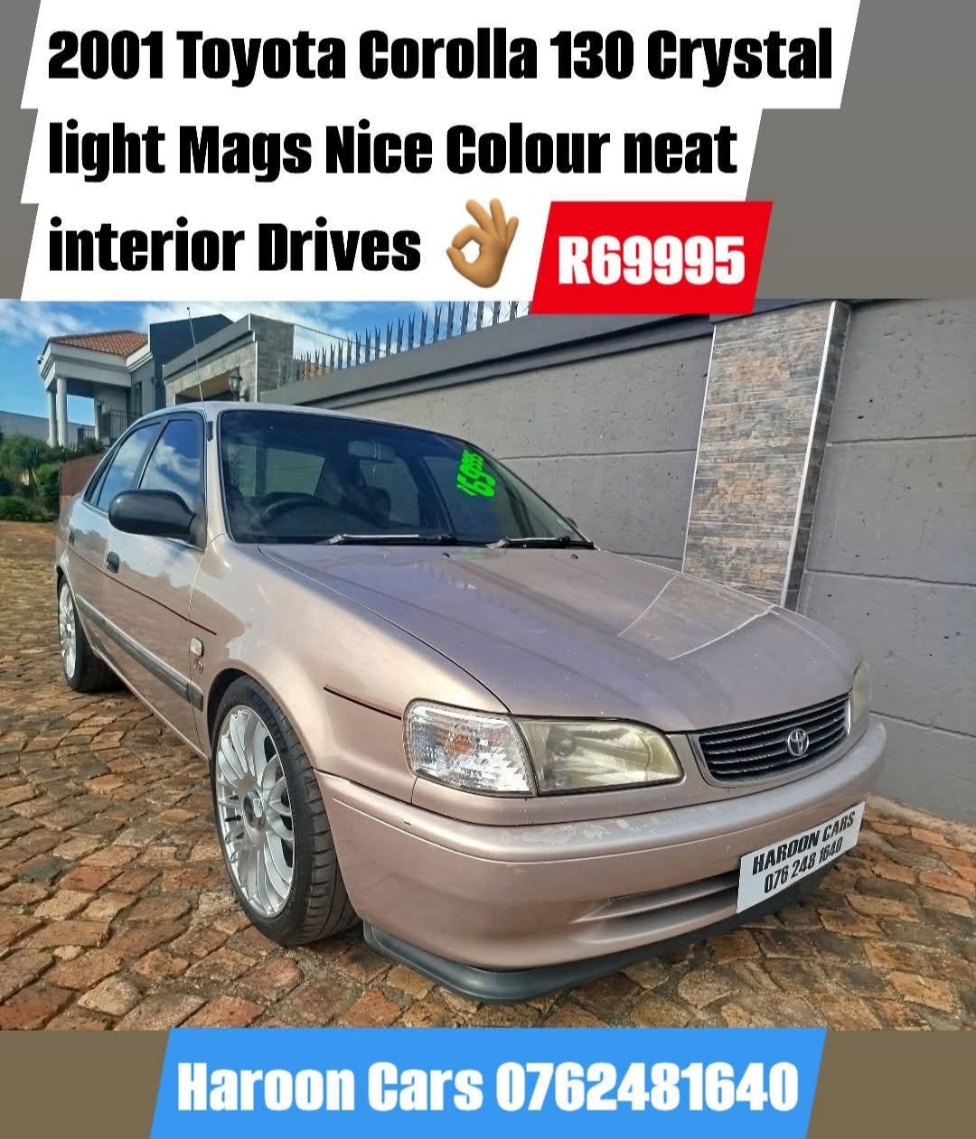 Used 2001 Toyota Corolla 1.3 Impact - Private Seller Used 2001 Toyota Corolla 1.3 Impact - Private Seller