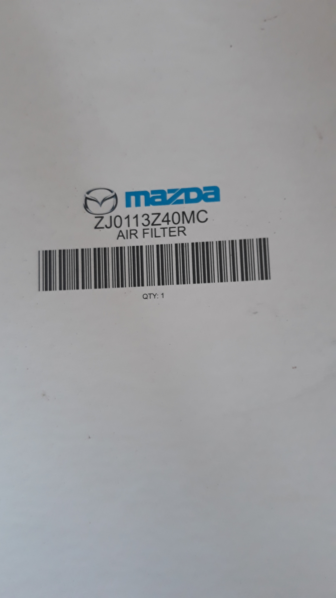 Mazda service kit 