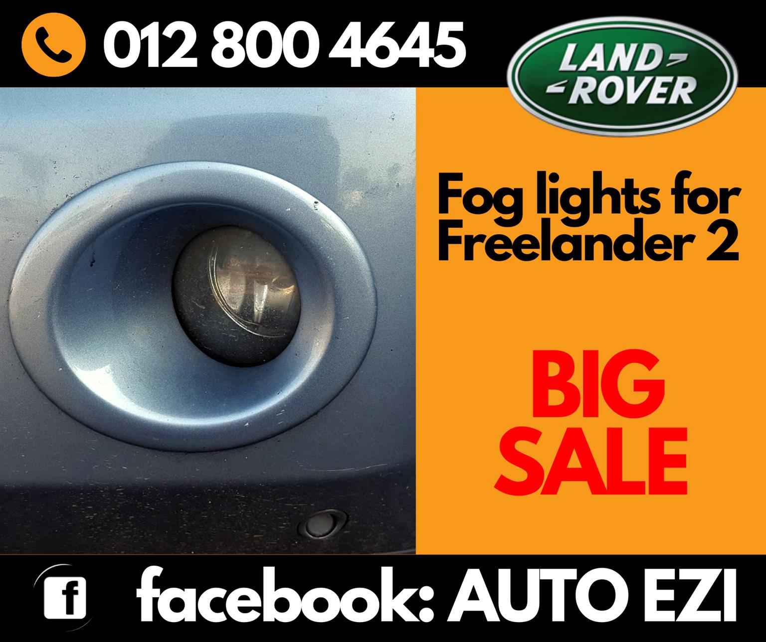 Land Rover Freelander 2 Fog Lights For Sale AUTO EZI