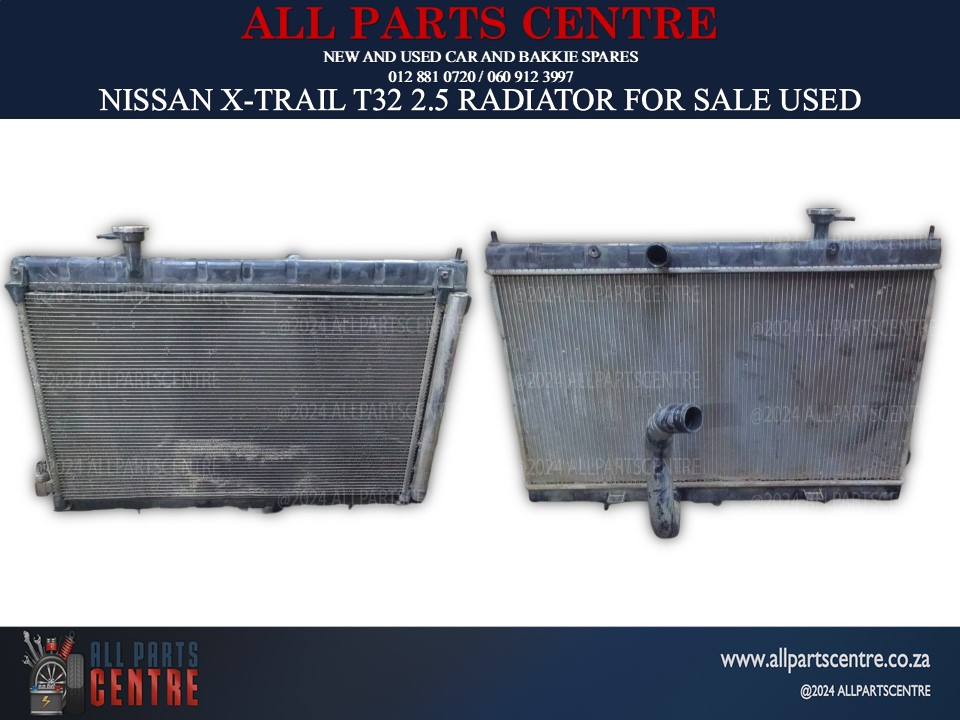 Nissan X-Trail T32 2.5 radiator for sale – Used
