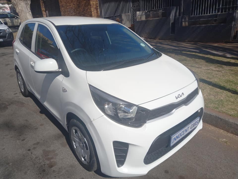 2022 KIA PICANTO HATCHBACK 1.0 ENGINE PETROL, AUTOMATIC, WHITE COLOR, MILEAGE 33000KMS