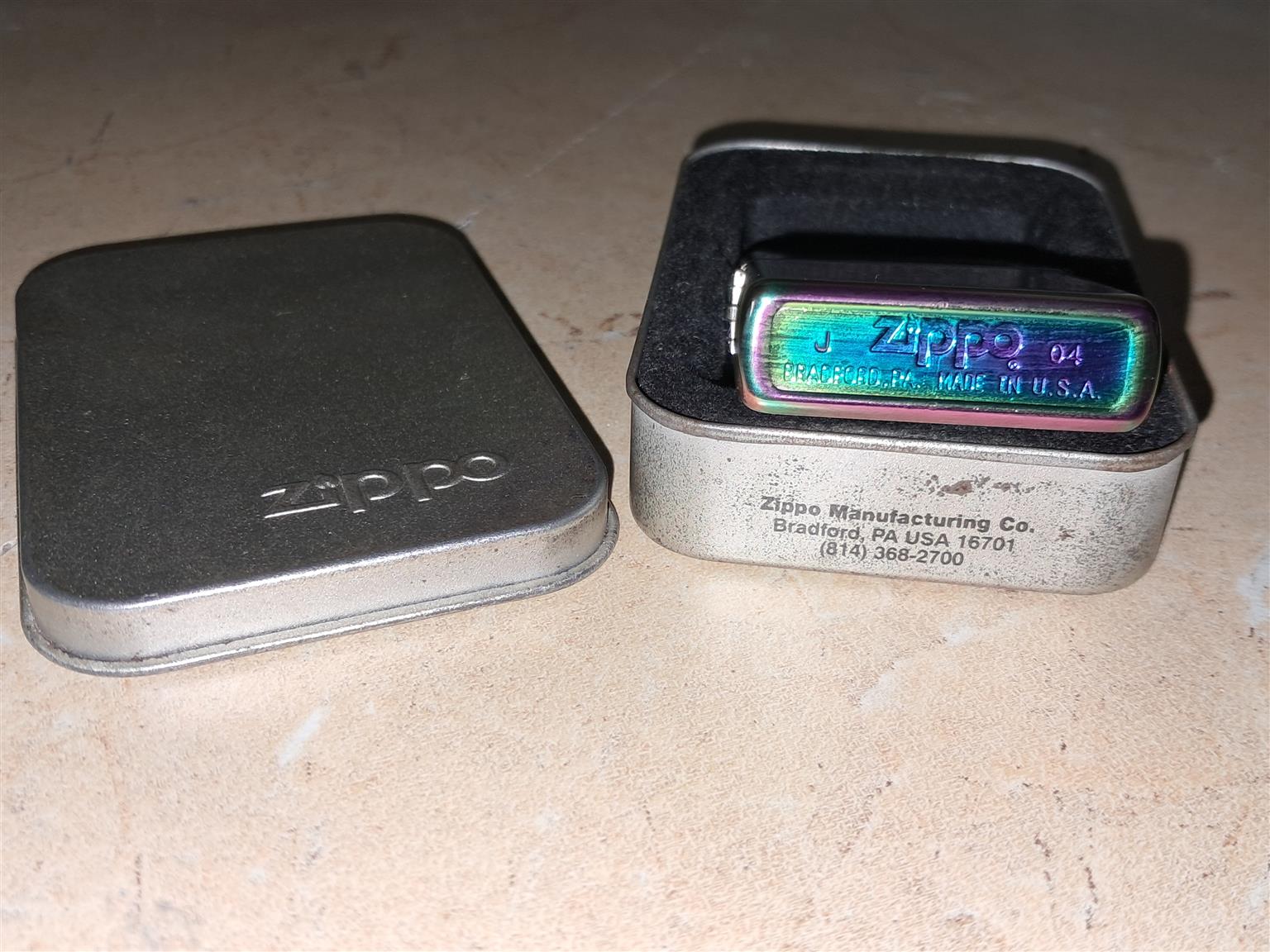 2 Zippo Lighters For Sale 2 Zippo Lighters For Sale
