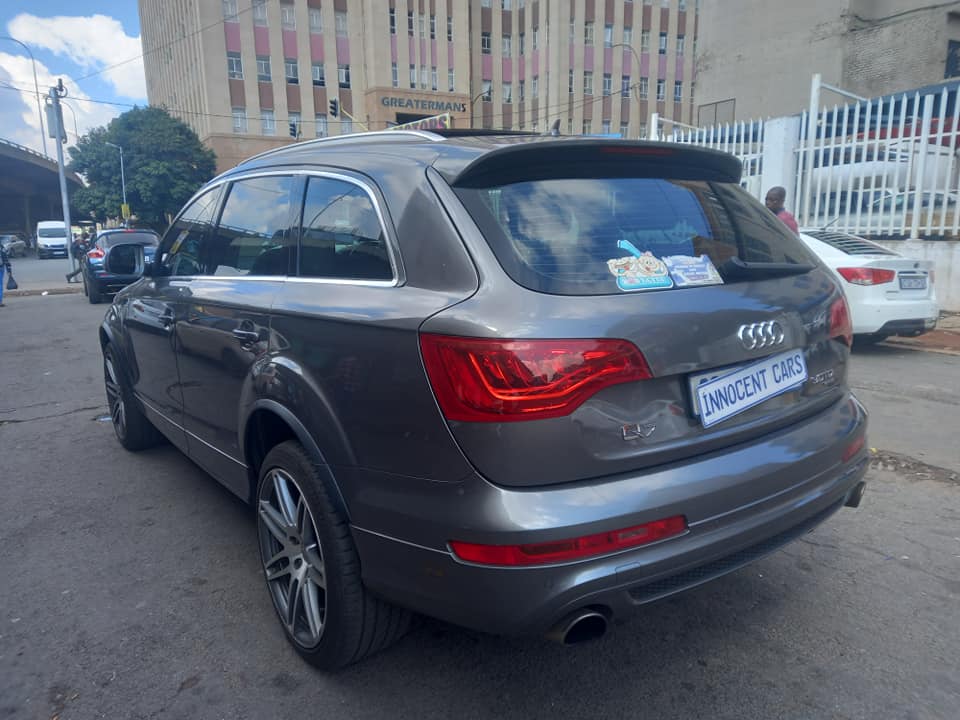 2013 AUDI Q7 3.0TDI DIESEL, QUATRO AUTOMATIC TRANSMISSION, GREY COLOUR