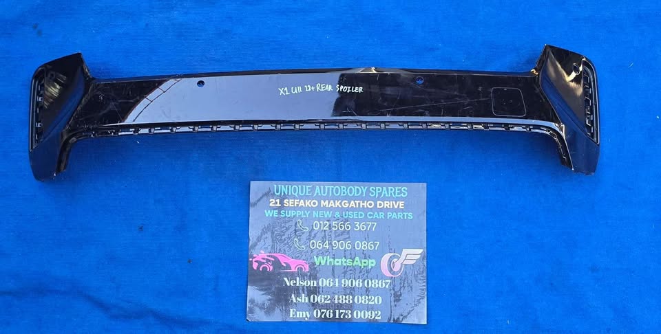 BMW X1 Rear Bumper Spoiler BMW X1 Rear Bumper Spoiler