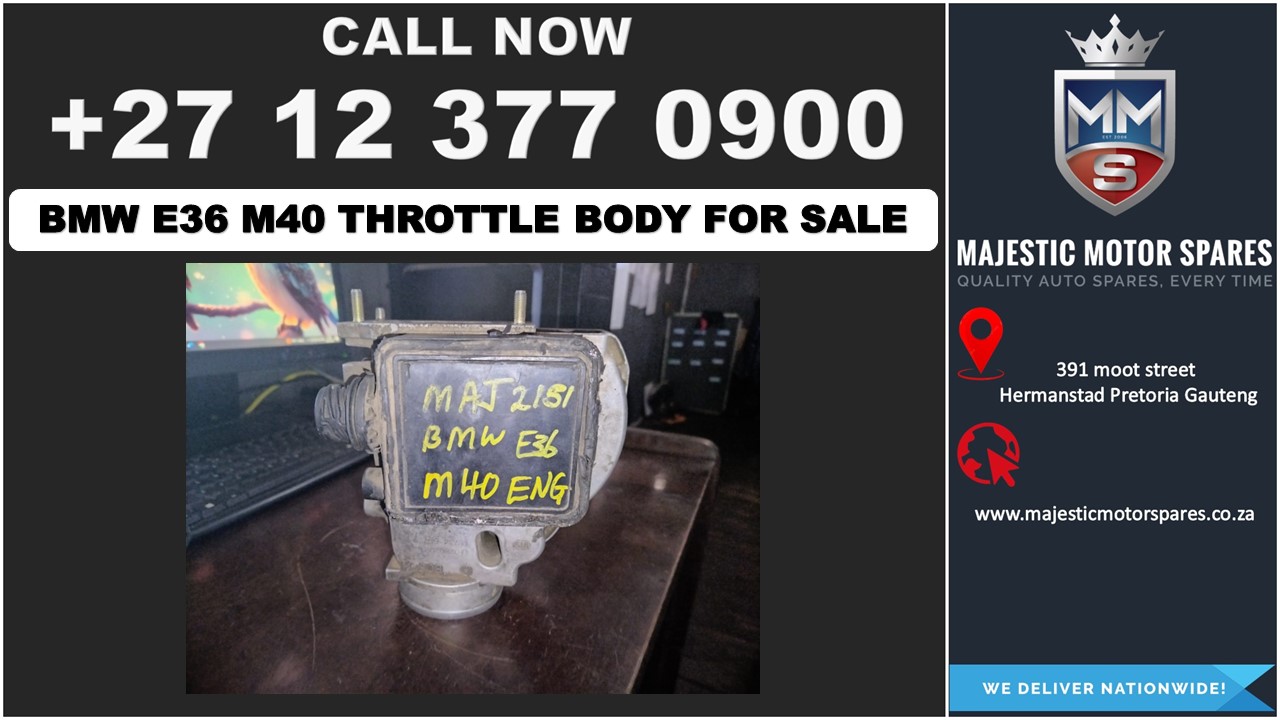 BMW 318i M40 1.8L Throttle Body for Sale – Second Hand BMW 318i M40 1.8L Throttle Body for Sale – Second Hand