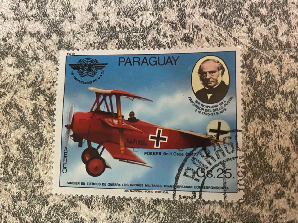Sir Rowland Hill - Great Air War stamp