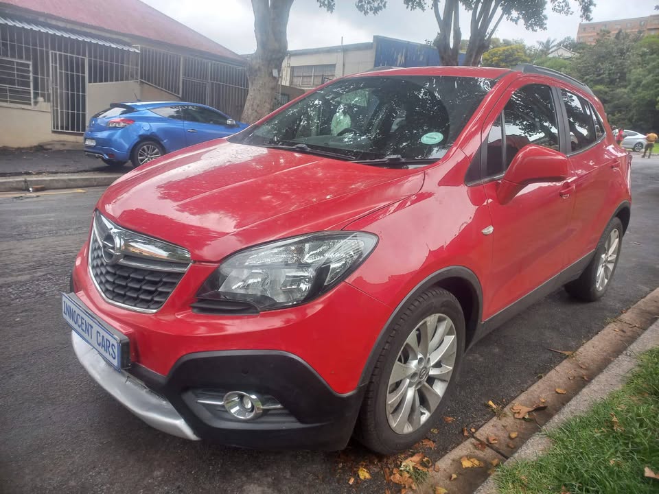 Opel Mokka TURBO 2015 Model 1.4 petrol, Automatic, Red Color, mileage Leather i