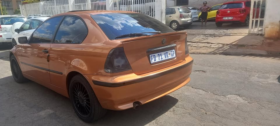 2002 BMW 318ti COUPE PETROL, MANUAL, ORANGE COLOUR, 16300KM