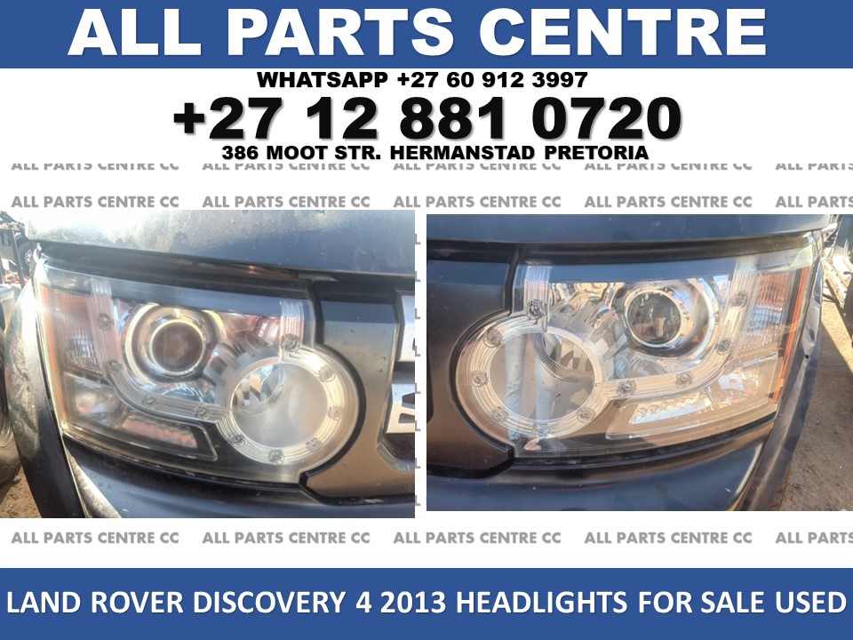 Land Rover Discovery 4 2013 headlights for sale used Land Rover Discovery 4 2013 headlights for sale used
