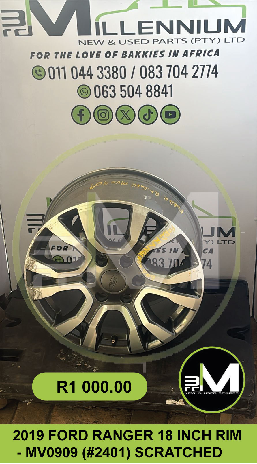 2019 FORD RANGER 18 INCH RIMS AVAILABLE - MV0909 SOLD INDIVIDUALLY - Private Seller 2019 FORD RANGER 18 INCH RIMS AVAILABLE - MV0909 SOLD INDIVIDUALLY - Private Seller