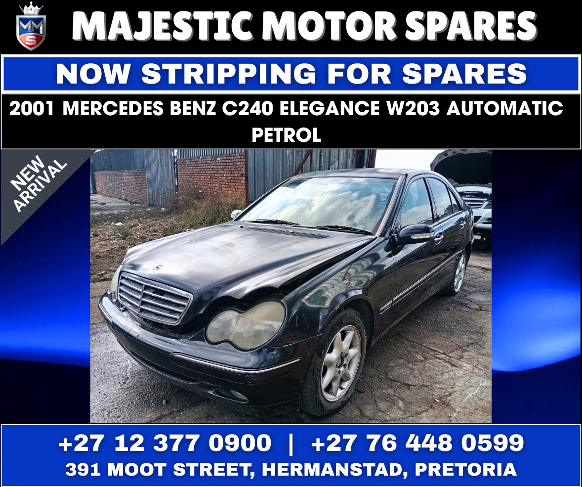 Stripping for Spares: 2001 Mercedes-Benz C240 W203 Elegance – Automatic Petrol - Private Seller Stripping for Spares: 2001 Mercedes-Benz C240 W203 Elegance – Automatic Petrol - Private Seller