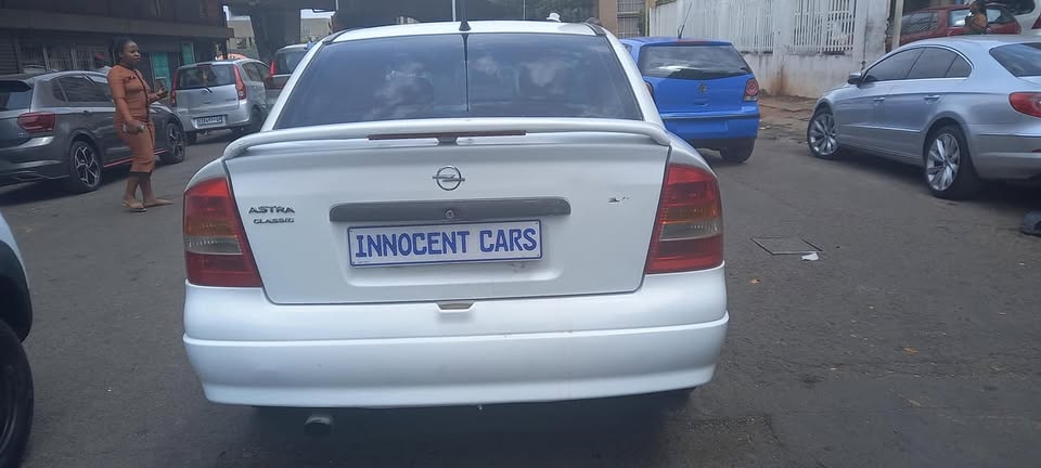 2000 OPEL ASTRA CLASSIC SEDAN 1.6 ECO TEC. MANUAL PETROL, WHITE COLOUR,
