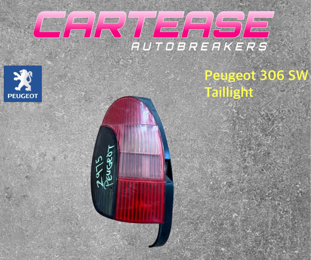 Peugeot 306 SW Taillight For Sale - Private Seller Peugeot 306 SW Taillight For Sale - Private Seller