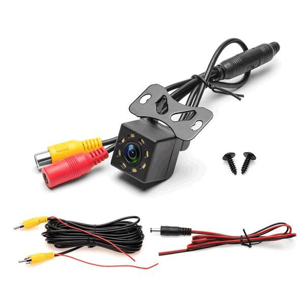 Mini Waterproof Parking Assistance 8LED Reversing Backup Camera Q-DC1. Brand New