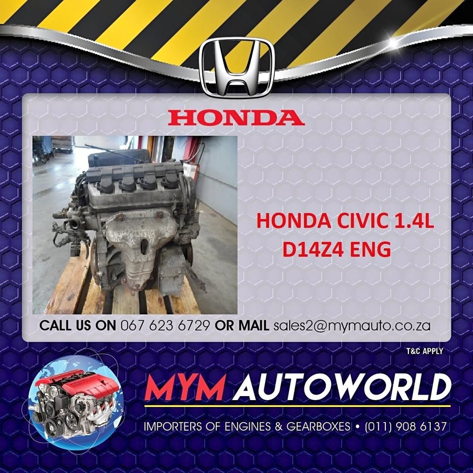 HONDA CIVIC 1.4L D14Z4 USED IMPORTED ENGINE - Private Seller HONDA CIVIC 1.4L D14Z4 USED IMPORTED ENGINE - Private Seller