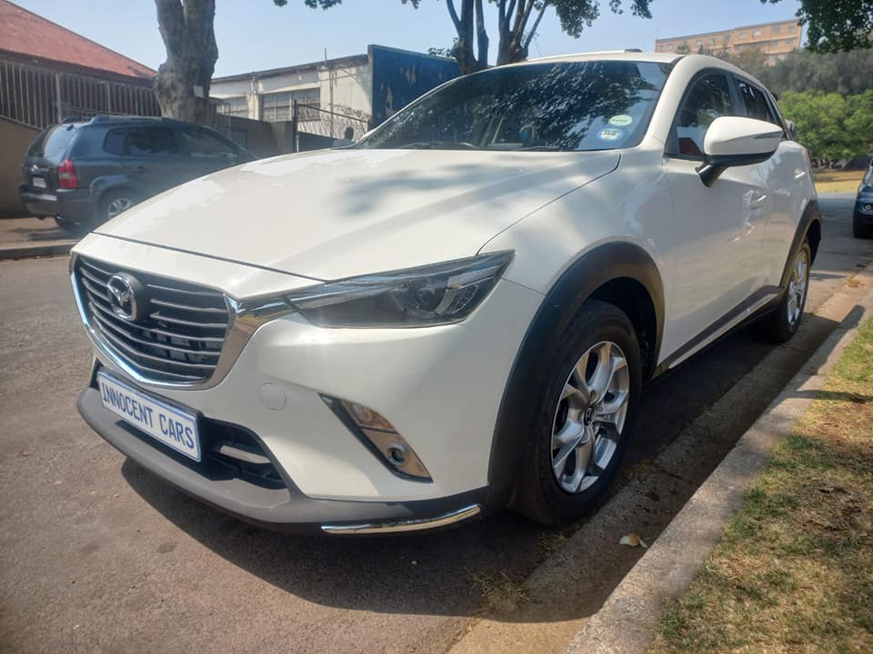 2017 MAZDA CX3 2.0 PETROL, AUTOMATIC, WHITE COLOR, MILEAGE 99000KMS, SUNROOF