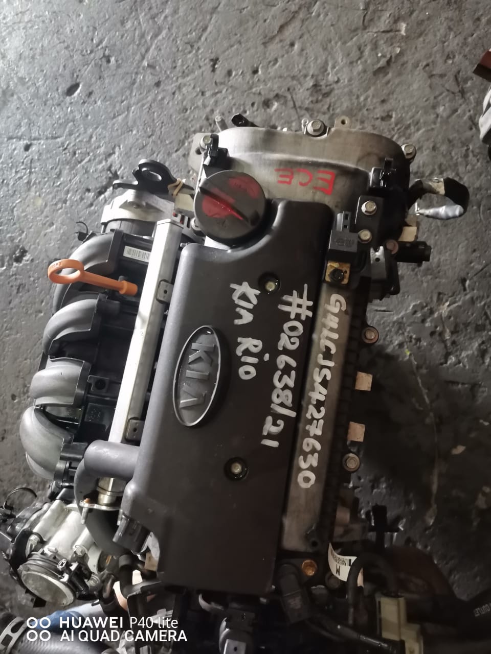 HYUNDAI 1.4L P 16V SINGLE VVT G4LC ENGINE COMPLETE - Private Seller